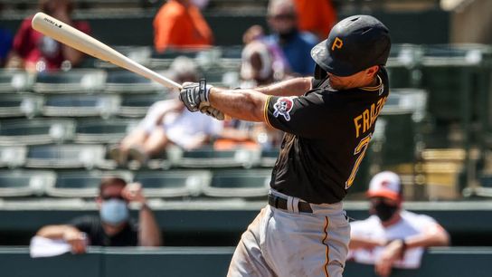 Looking into Frazier's clutch hitting and approach against lefties taken in Milwaukee (Pirates)